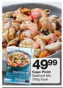 Cape Point Seafood Mix 700g-Each