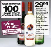 Saint Anna Sweet White 750ml-Each