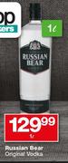 Russian Bear Original Vodka-1Ltr