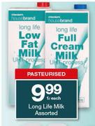 Housebrand Long Life Milk 1Ltr-Each