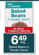 Housebrand Baked Beans In Tomato Sauce-410g