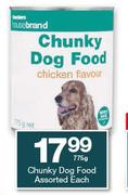 Housebrand Chunky Dog Food 775g-Each