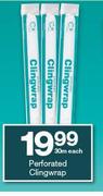 Housebrand Perforated Clingwrap 30m-Each