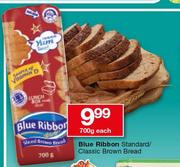 Blue Ribbon Standard Classic Brown Bread-700g Each