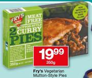 Fry's Vegetarian Mutton Style Pies-350g