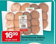 Greenshields Bakery Dinner Rolls Assorted-12 Per Pack