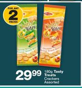Tasty Treats Crackers Assorted-2 x 180g