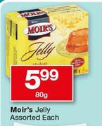 Moir's Jelly Assorted-80g Each