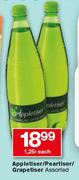 Appletiser / Peartiser/ Grapetiser Assorted-1.25Ltr Each