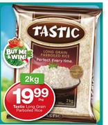 Tastic Long Grain Parboiled Rice-2Kg