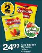 Beacon Maynards Jellies Assorted-2 x 125g