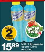 Energade Sports Drink Assorted-2 x 500ml