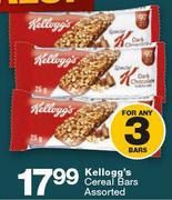 Kelloggs Cereal Bars Assorted-For 3
