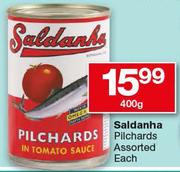 Saldanha Pilchards Assorted-400g Each