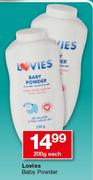 Lovies Baby Powder-200g Each