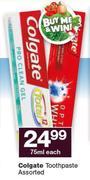 Colgate Toothpaste Assorted-75ml Each