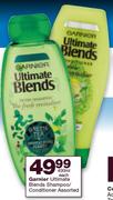 Garnier Ultimate Blends Shampoo/Conditioner Assorted-400ml Each