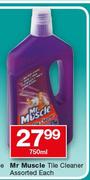 Mr Muscle Tile Cleaner Assorted-750ml Each