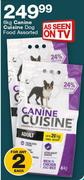 Canine Cuisine Dog Food Assorted-2 x 6Kg