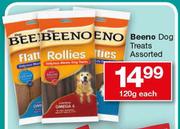 Beeno Dog Treats Assorted-120g Each