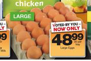 Large Eggs-30 Per Tray