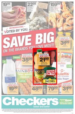 Checkers Eastern Cape : Brand Period Specials (23 Jul - 12 Aug 2018), page 1
