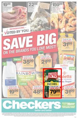 Checkers Eastern Cape : Brand Period Specials (23 Jul - 12 Aug 2018), page 1