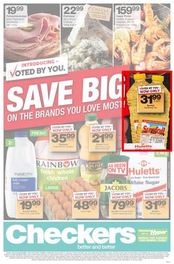 Checkers Eastern Cape : Brand Period Specials (23 Jul - 12 Aug 2018), page 1