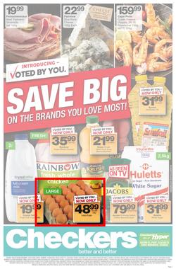 Checkers Eastern Cape : Brand Period Specials (23 Jul - 12 Aug 2018), page 1