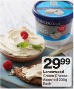 Lancewood Cream Cheese-230g Each