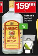 Gordon's London Dry Gin-1Ltr