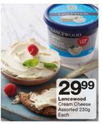 Lancewood Cream Cheese-230g Each