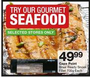 Cape Point Braai Ready Snoek Fillet-700g Each