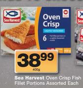 Sea Harvest Oven Crisp Fish Fillet Portions-400g Each