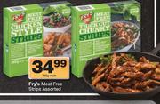 Fry's Meat Free Strips-380g Each