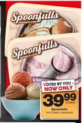 Spoonfulls Ice Cream-2Ltr Each