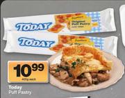 Today Puff Pastry-400g Each