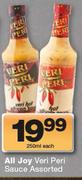 All Joy Veri Peri Sauce-250ml Each