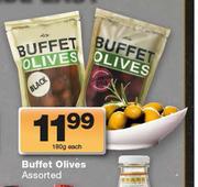 Buffet Olives-180g Each