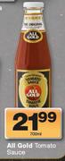 All Gold Tomato Sauce-700ml