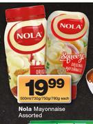 Nola Mayonnaise-500ml/730g/750g/780g Each