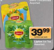 Lipton Ice Tea Assorted-6 x 330ml Per Pack