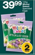 Mister Sweet Speckled Eggs-2 x 125g