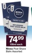 Nivea Post Shave Balm Assorted-100ml Each