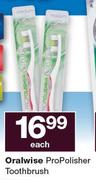 Oralwise Pro Polisher Toothbrush-Each