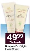 Rooibos Day/Night Facial Cream-75ml Each