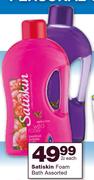 Satiskin Foam Bath Assorted-2Ltr Each