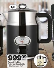 Russell hobbs sale retro kettle checkers