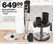 Russell Hobbs 500W Stick Blender Set-Per Set