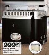 Russell Hobbs Retro 2 Slice Toaster-Each